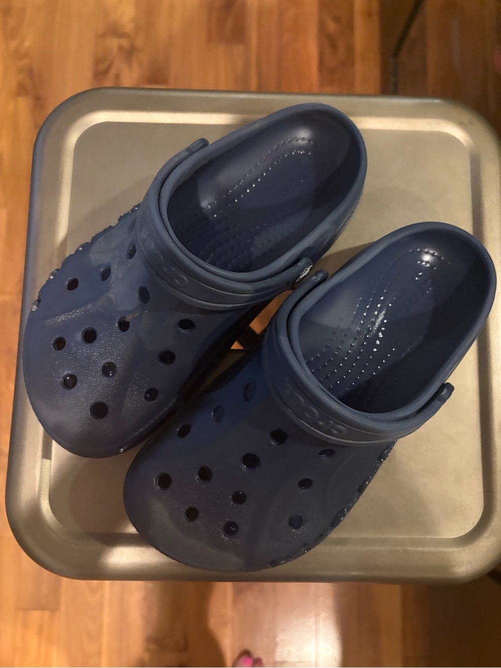 CROCS Kids Navy Blue Water Clogs